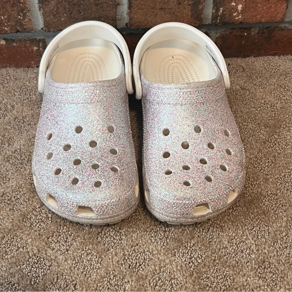 Glitter Kids Crocs
